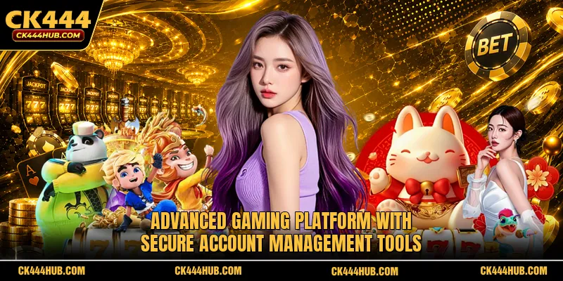 Advanced gaming platform with secure account management tools