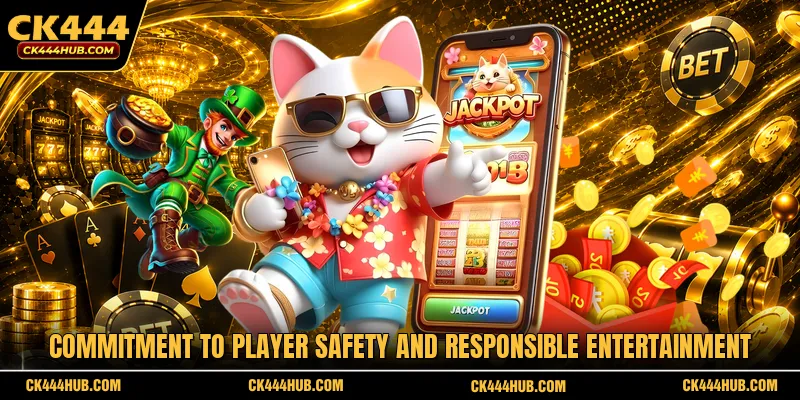 Commitment to player safety and responsible entertainment
