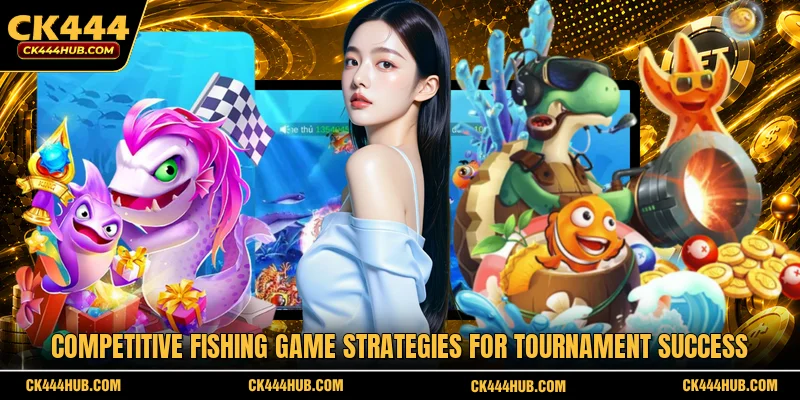 Competitive fishing game strategies for tournament success