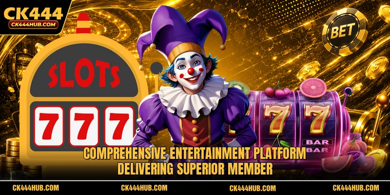 Comprehensive entertainment platform delivering superior member