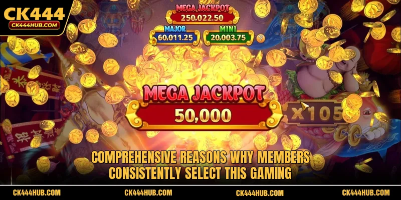 Comprehensive reasons why members consistently select this gaming