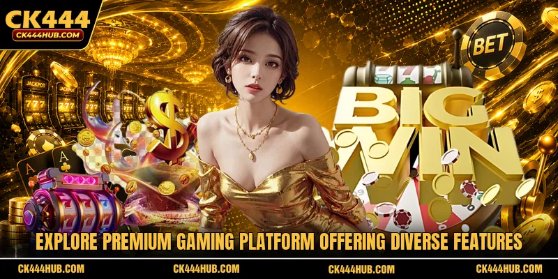 Explore premium gaming platform offering diverse features