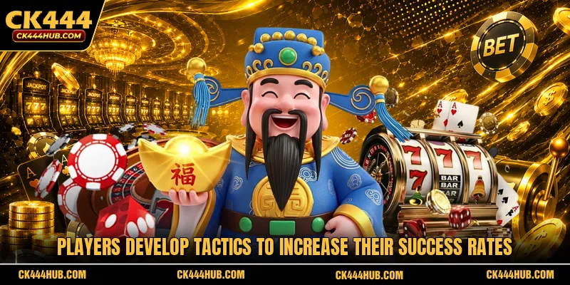 Players develop tactics to increase their success rates