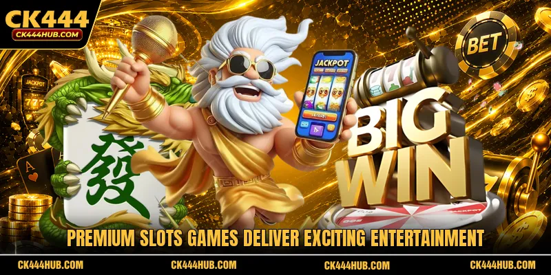 Premium Slots games deliver exciting entertainment