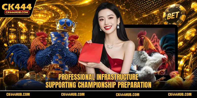 Professional infrastructure supporting championship preparation