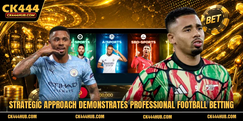 Strategic approach demonstrates professional football betting