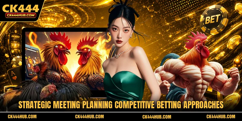 Strategic meeting planning competitive betting approaches