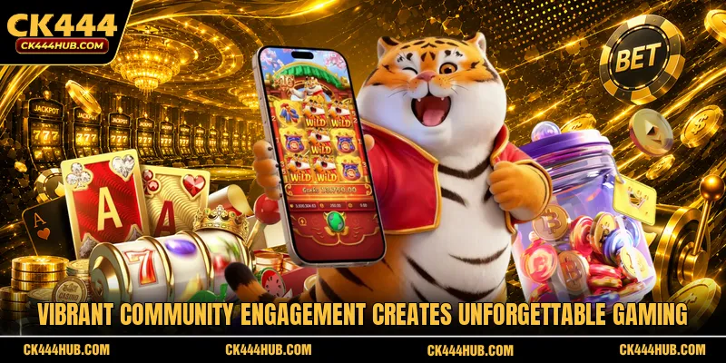 Vibrant community engagement creates unforgettable gaming